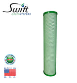 Swift (SGFB20CYST) Replaces Filtrex FXB20CYST 20"x 4.5" CYST Green Block Carbon Filter 1 Micron - The Filters Club