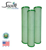 Swift (SGF10CYST) Replaces Filtrex FX10CYST 9.75"x 2.75" CYST Green Block Carbon Filter 1 Micron - The Filters Club