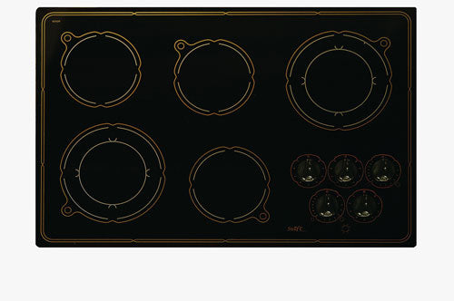 Swift Canada 5 Burner Electric Cooktop 30" Ceramic Surface Black Made in Canada, CER750C240