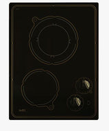 Swift Canada 2 Burner Electric Cooktop 15" Ceramic surface Black Made in Canada CER400C240